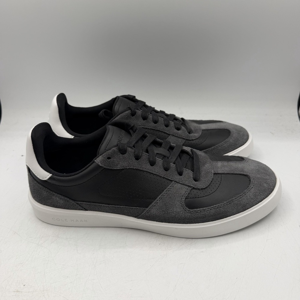 Cole Haan Grand Crosscourt Modern Turf Sneaker Mens 10.5 Black/Grey Shoes C39820